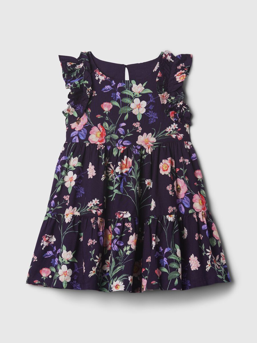 Floral tiered dress_0