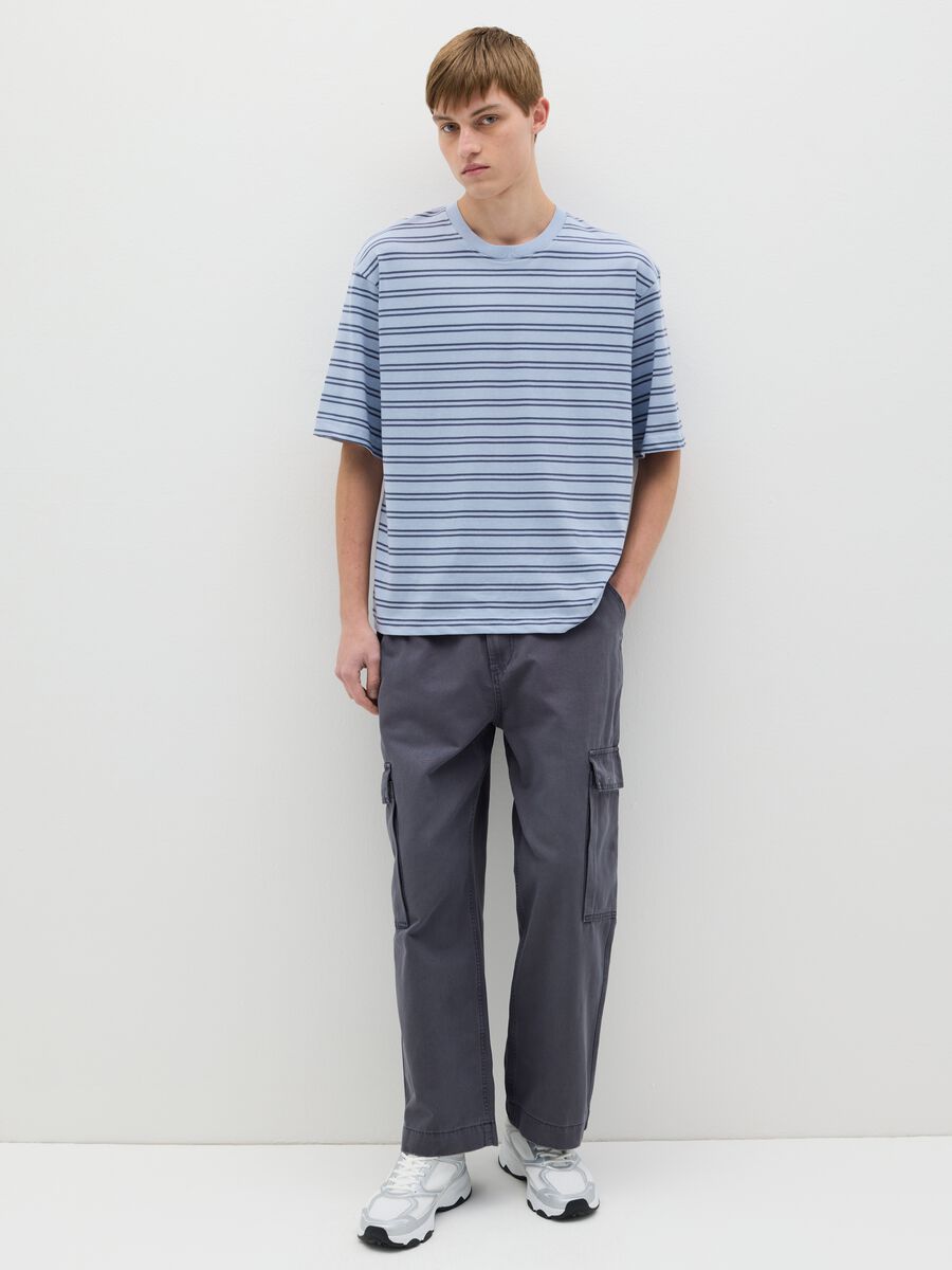 Striped cotton T-shirt_1