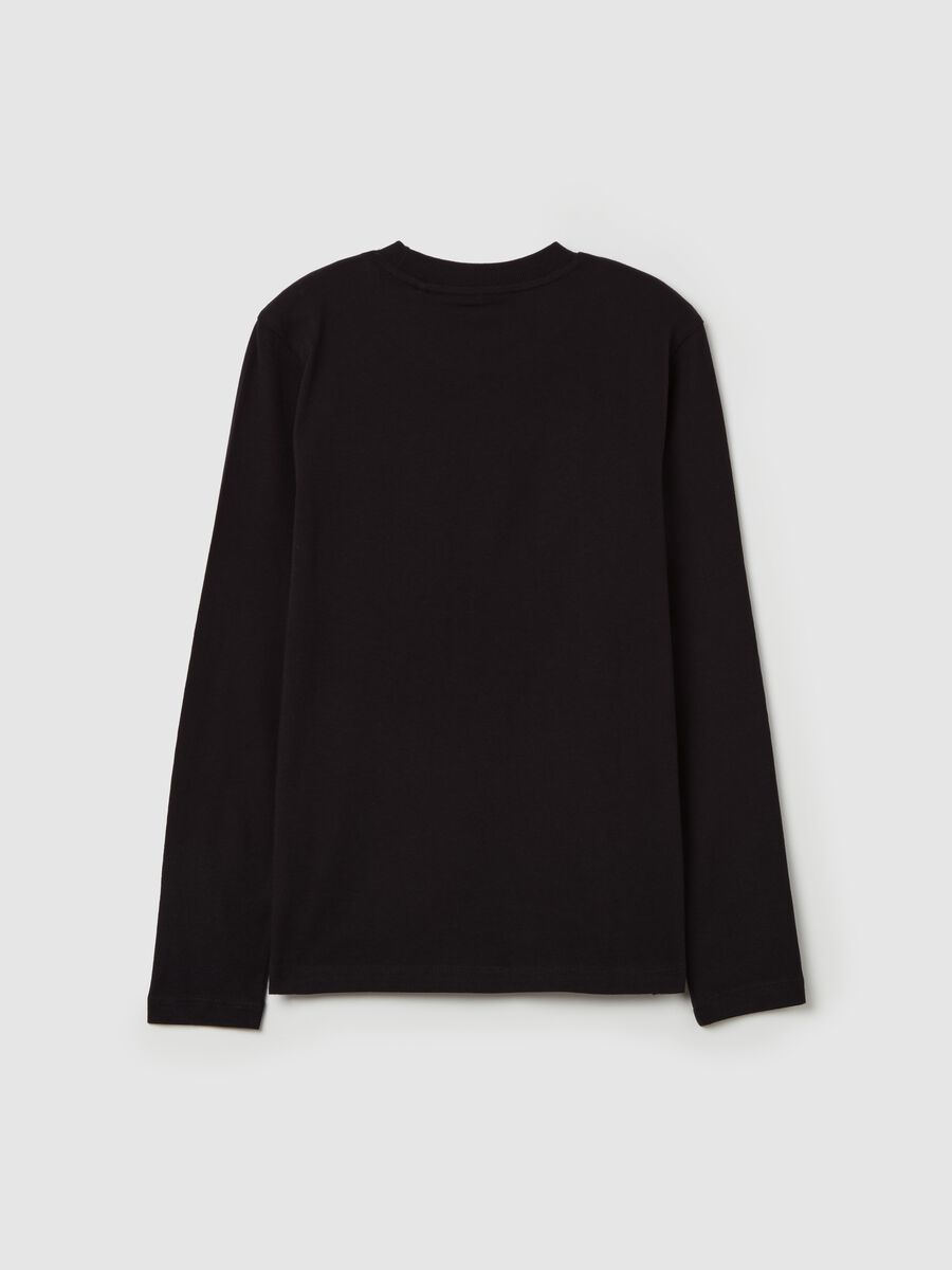 Long-sleeved T-shirt with "STAND OUT" print_4