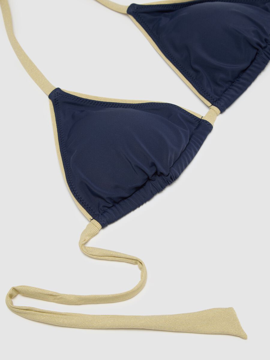 Women's Multicolour Stretch Blend Bikini Top_5