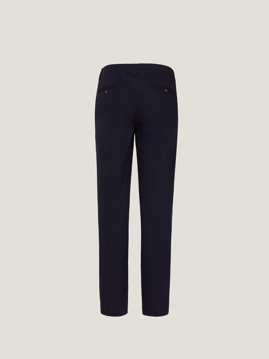 Slim-fit, stretch cotton trousers_5