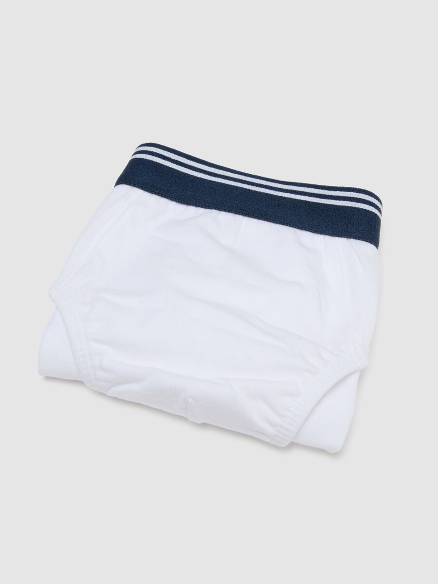 Children's multicolour stretch cotton briefs regular fit_3