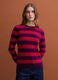 Red pure wool striped crew-neck jumper_2