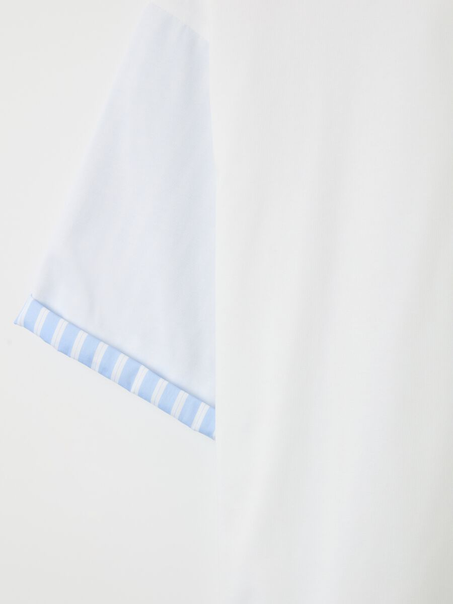 Oversized T-shirt with contrasting detail_5