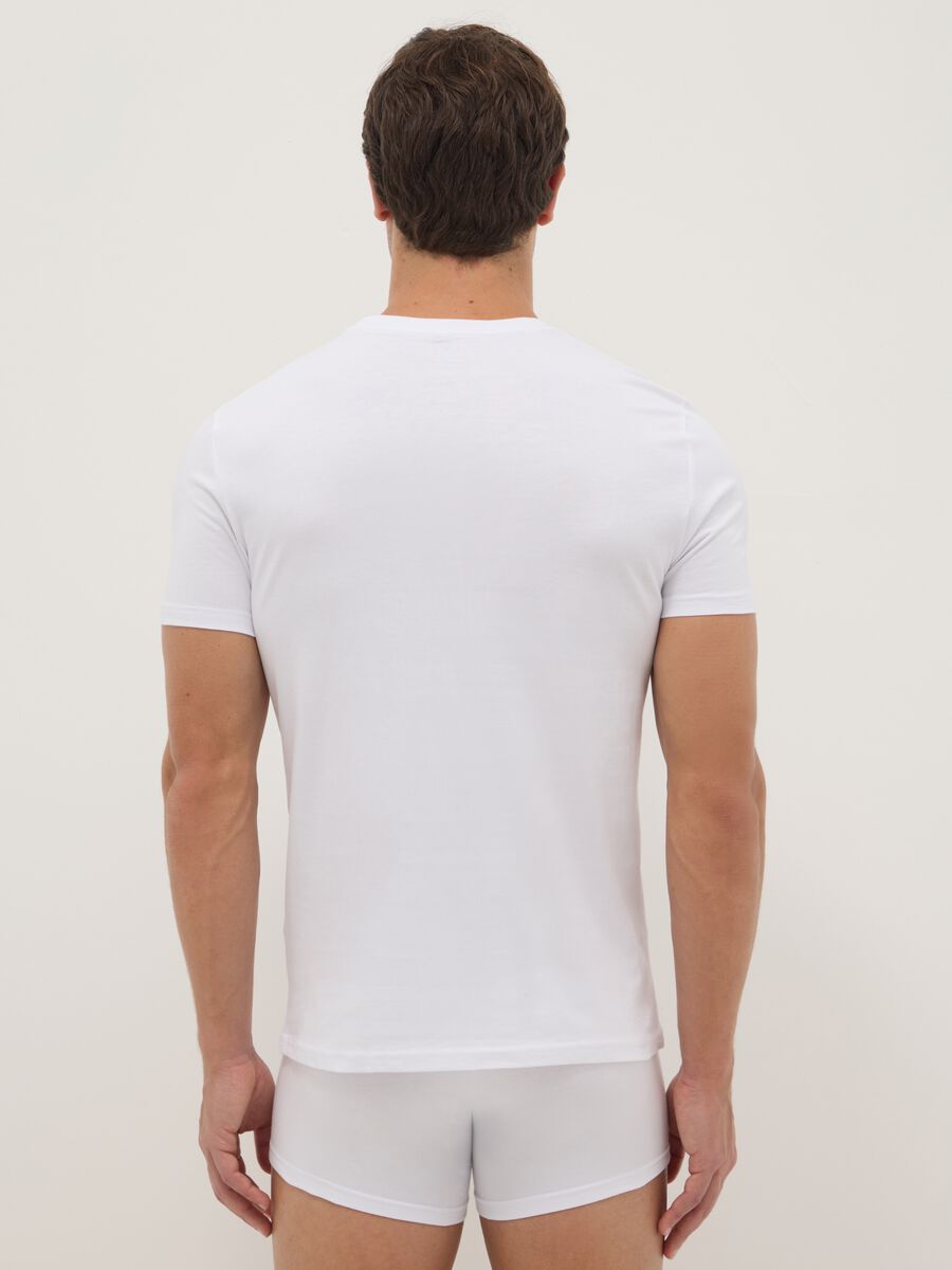 Twin pack of white cotton t-shirts in regular fit_2