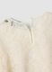 White cotton-blend blouse with floral lace, slim fit_5