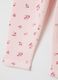 Girls' pink stretch cotton leggings_3