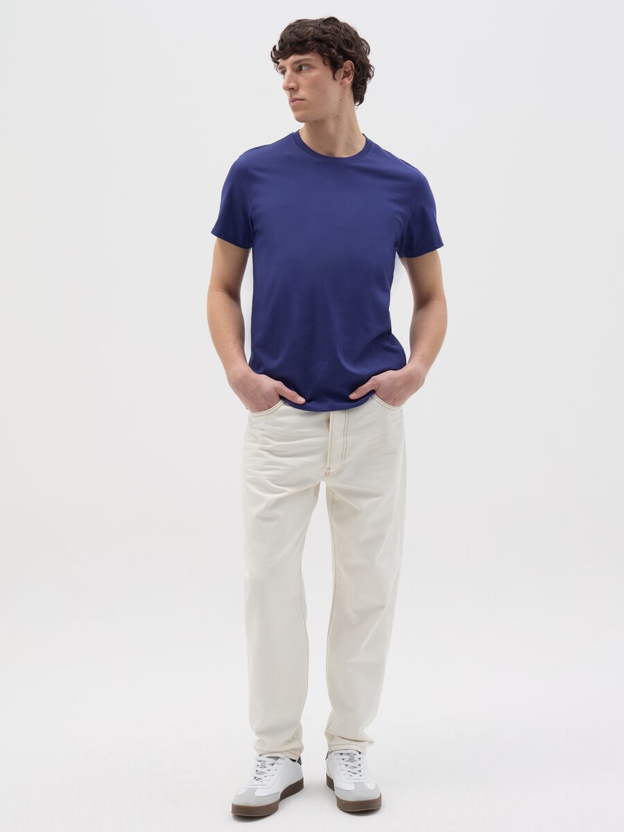 Relaxed-fit T-shirt with round neck_1