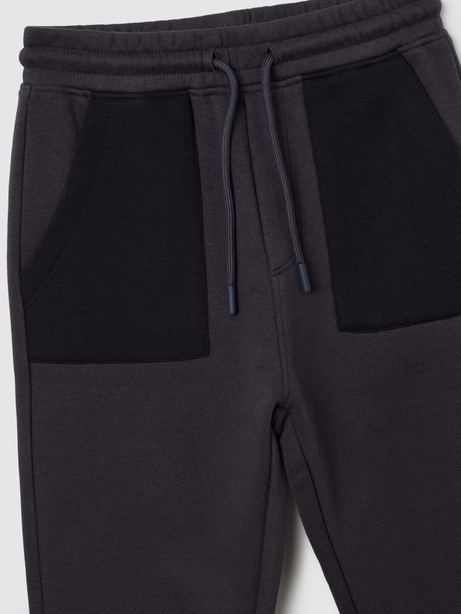 Grey Comfort Jogger Trousers_2