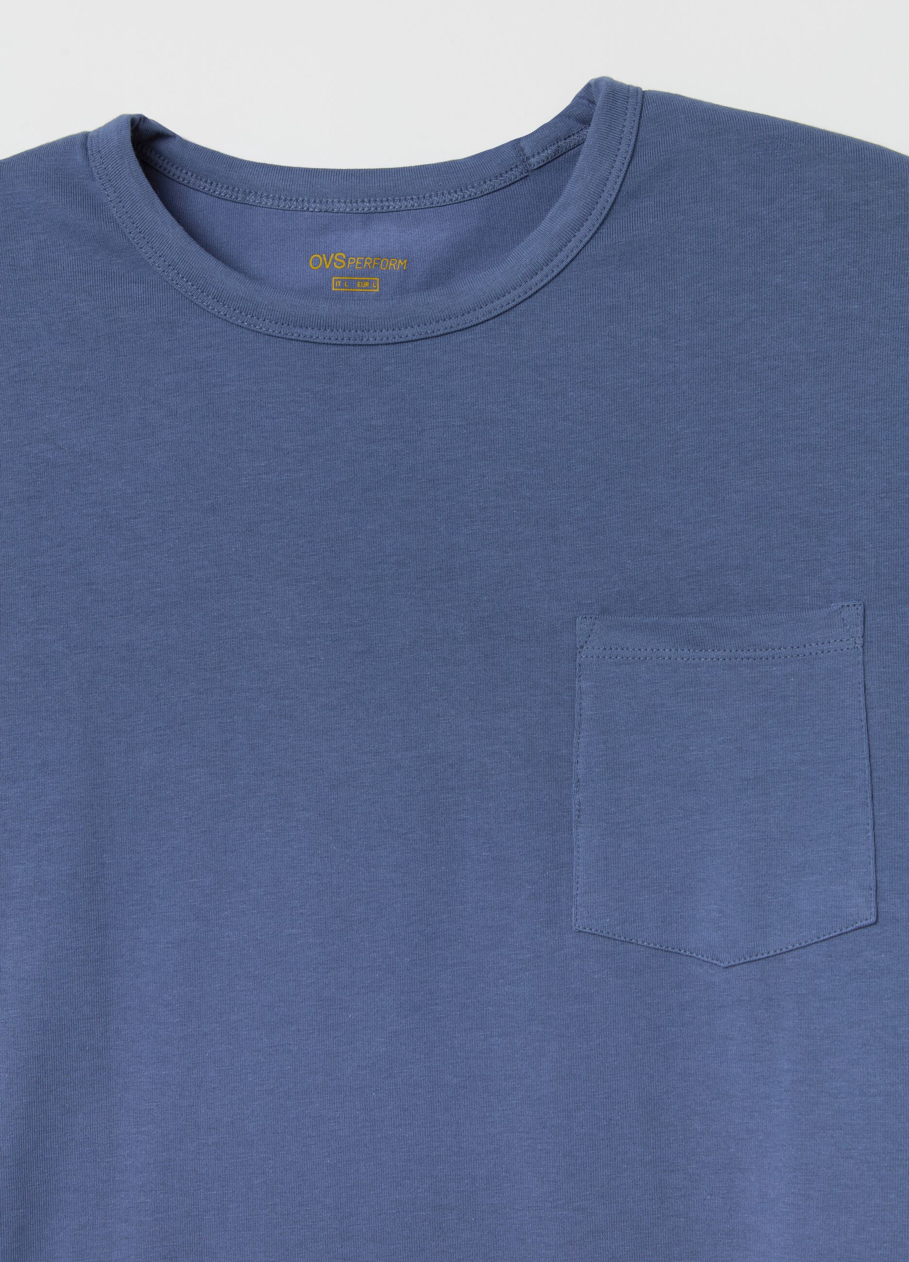 Short pyjamas with T-shirt with pocket