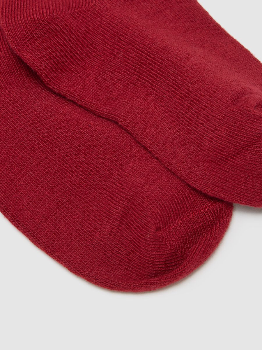 Tripack calze lunghe da bambino in misto cotone multicolor_1