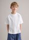 White pure cotton oversized fit children's t-shirt_1