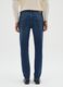 Blue denim jeans in cotton blend skinny fit_2