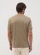 Beige pure cotton T-shirt_3