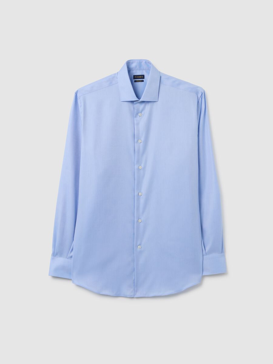 Light Blue Pure Cotton Shirt_4