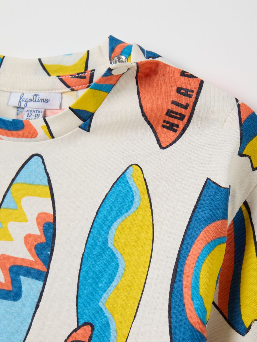 Multicoloured short-sleeve surf t-shirt_2