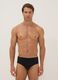 Black organic cotton briefs_0