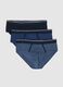 Multicolour cotton stretch regular fit brief tripack_4