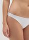 White Cotton Brazilian Briefs Regular Fit_3