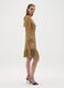 Gold Maternity Dress with Lurex_1