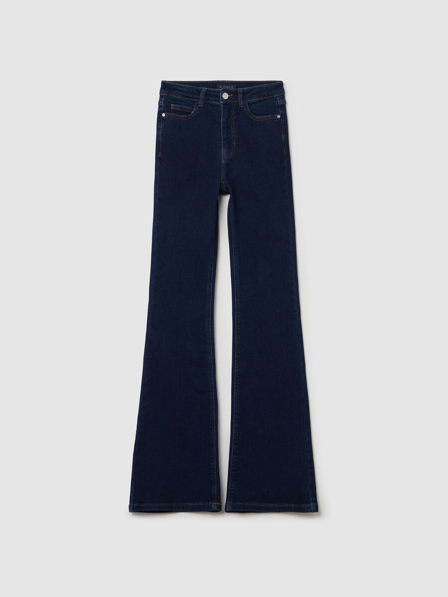 Flare-fit jeans with five pockets_4