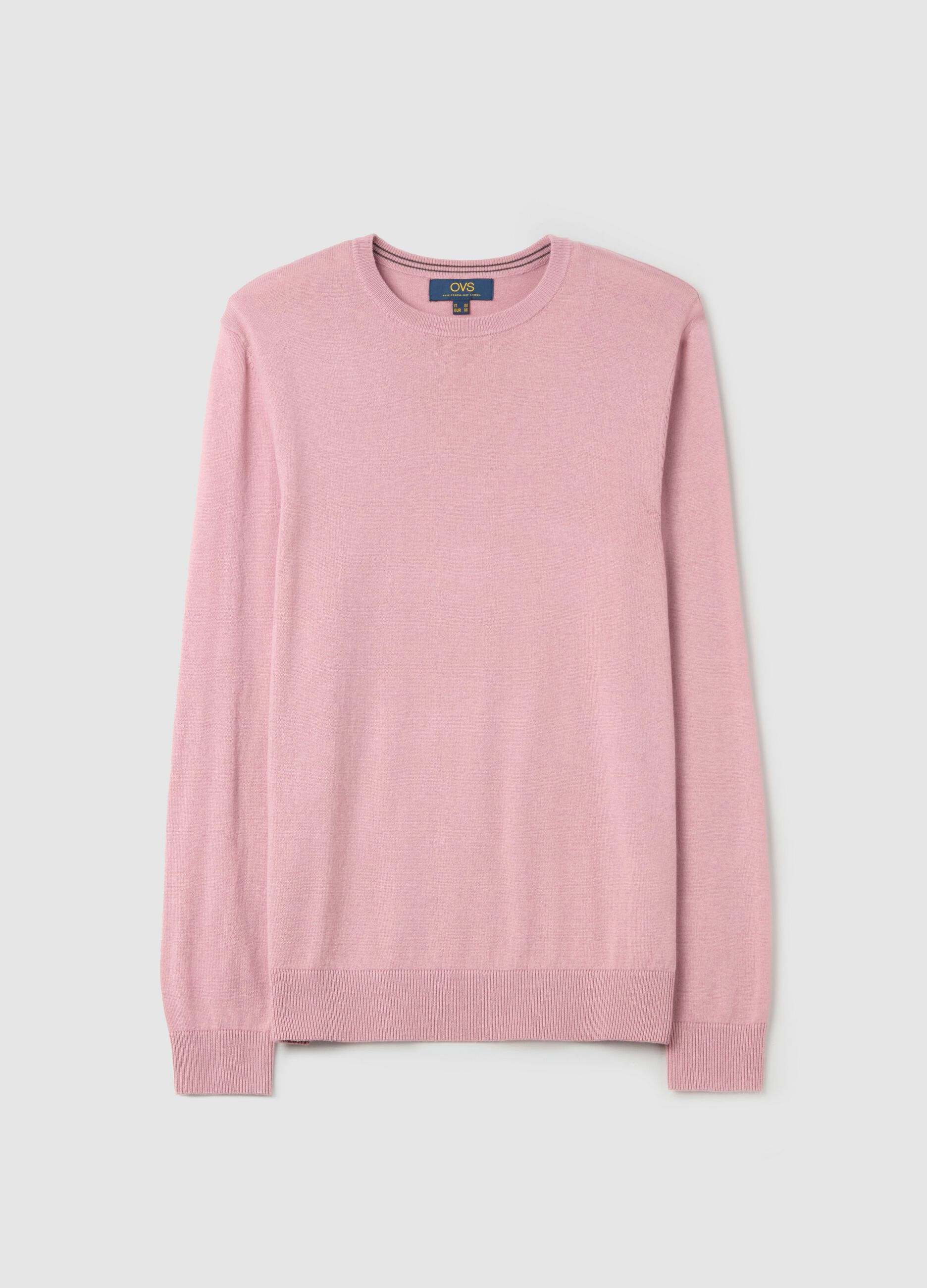 Pullover con scollo rotondo