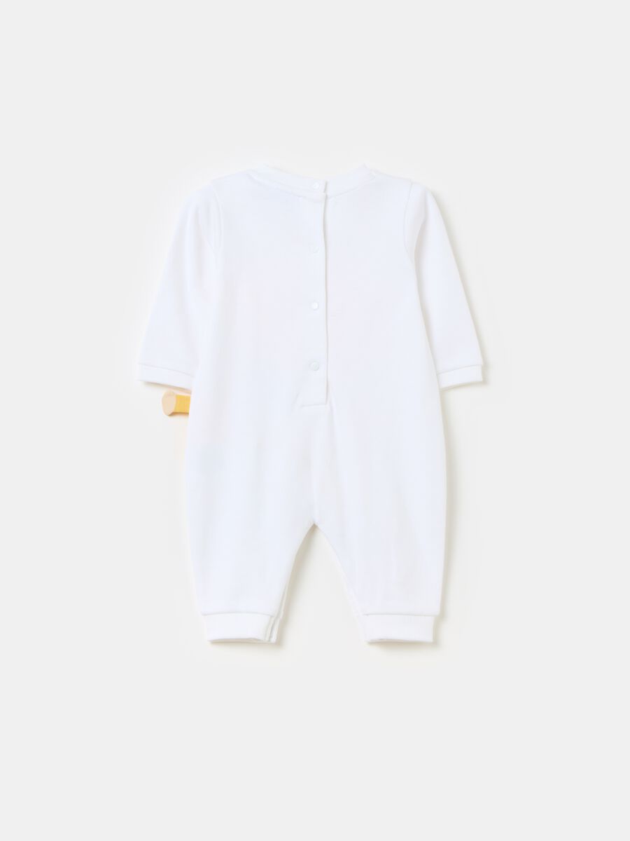 Organic cotton onesie with print_1