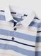 Baby Polo in Pure Cotton with Multicolor Stripes Regular Fit_2