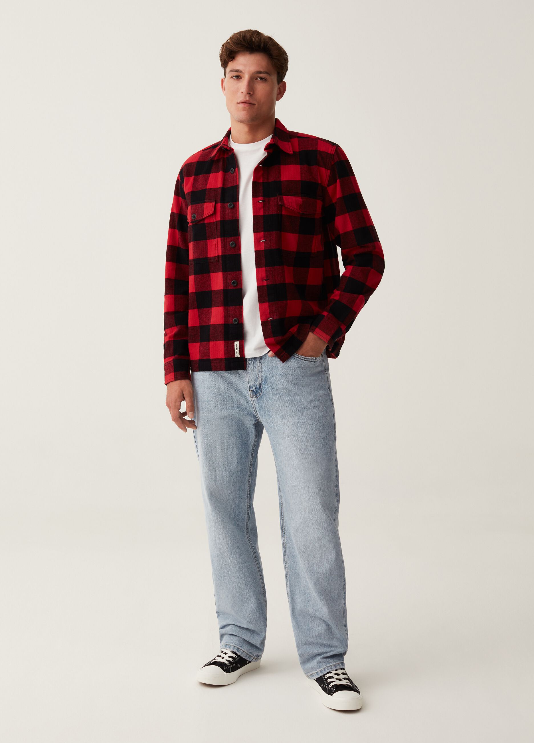 Jeans workwear acid wash_0