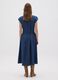 Women's blue lyocell shirt dress_2