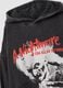 Grey oversized 100% cotton hoodie with &ldquo;A Nightmare On Elm Street&rdquo; print_5