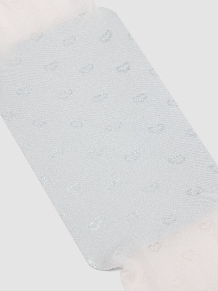 Collant elasticizzati rosa da bambina_1