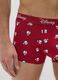Red stretch cotton boxer with Disney prints in regular fit_3