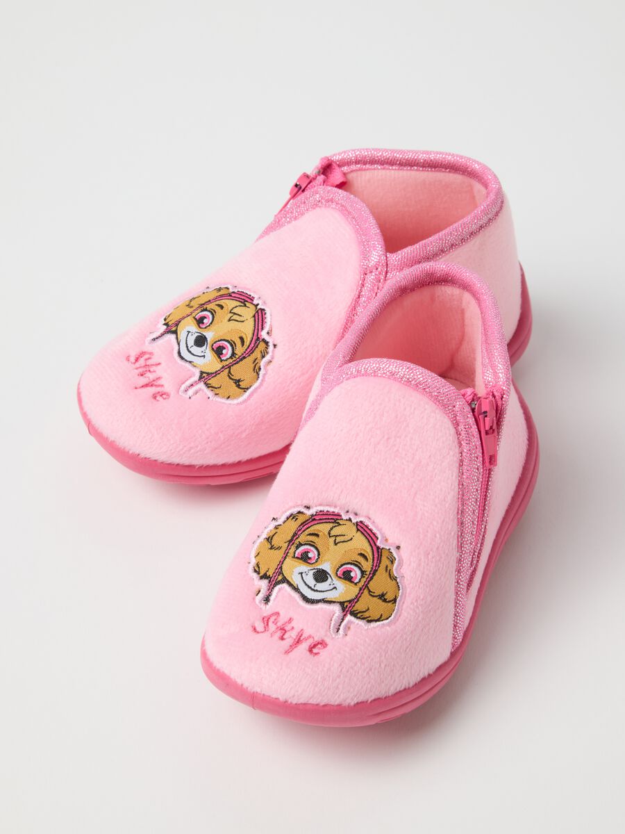 Pink baby girl slippers_1
