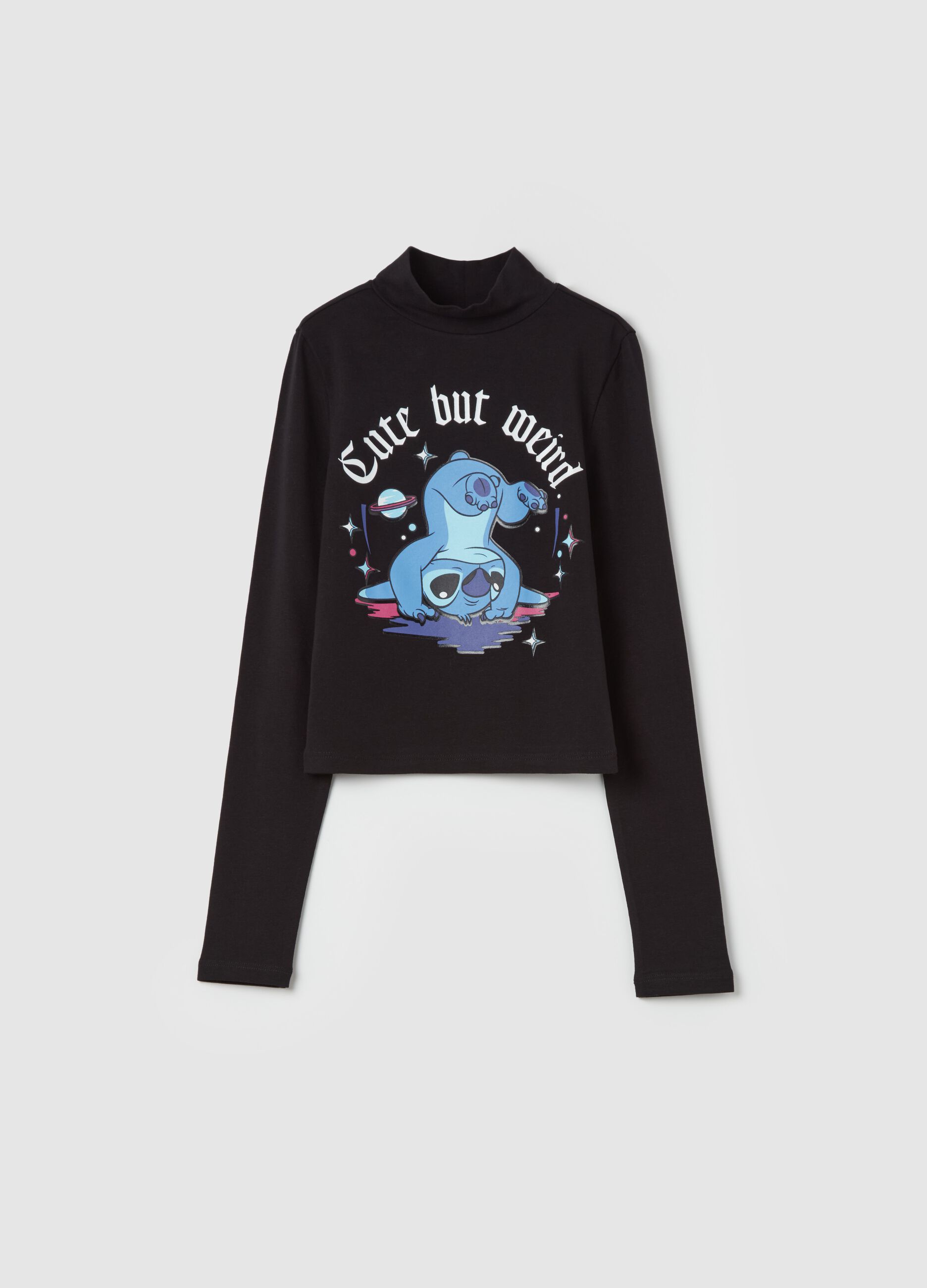 T shirt crop con stampa Stitch OVS KIDS da Ragazza OVS