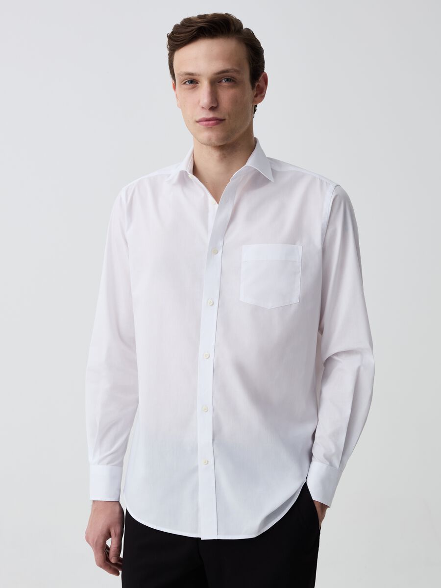 Regular-fit shirt with pocket_0