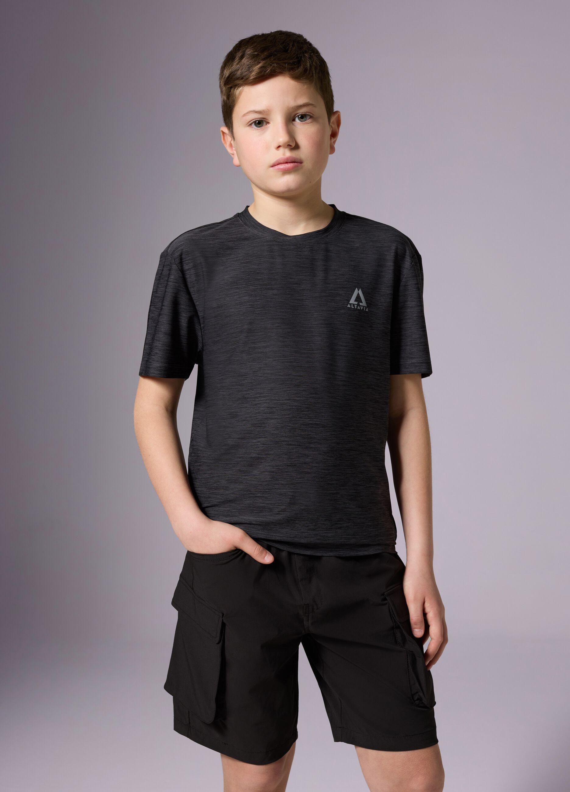ALTAVIA WITH DEBORAH COMPAGNONI T-shirt in technical fabric