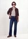 Brown regular-fit jacket with buttons_1