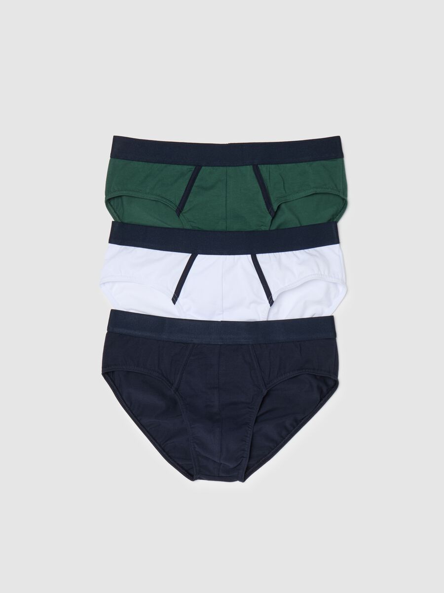 Three-pack stretch briefs with contrasting piping_4
