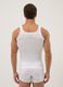 White pure cotton vest regular fit_2