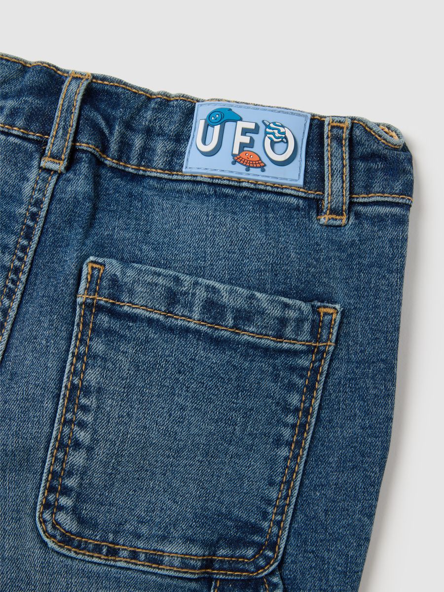Children's Light Denim Regular Fit Trousers_2