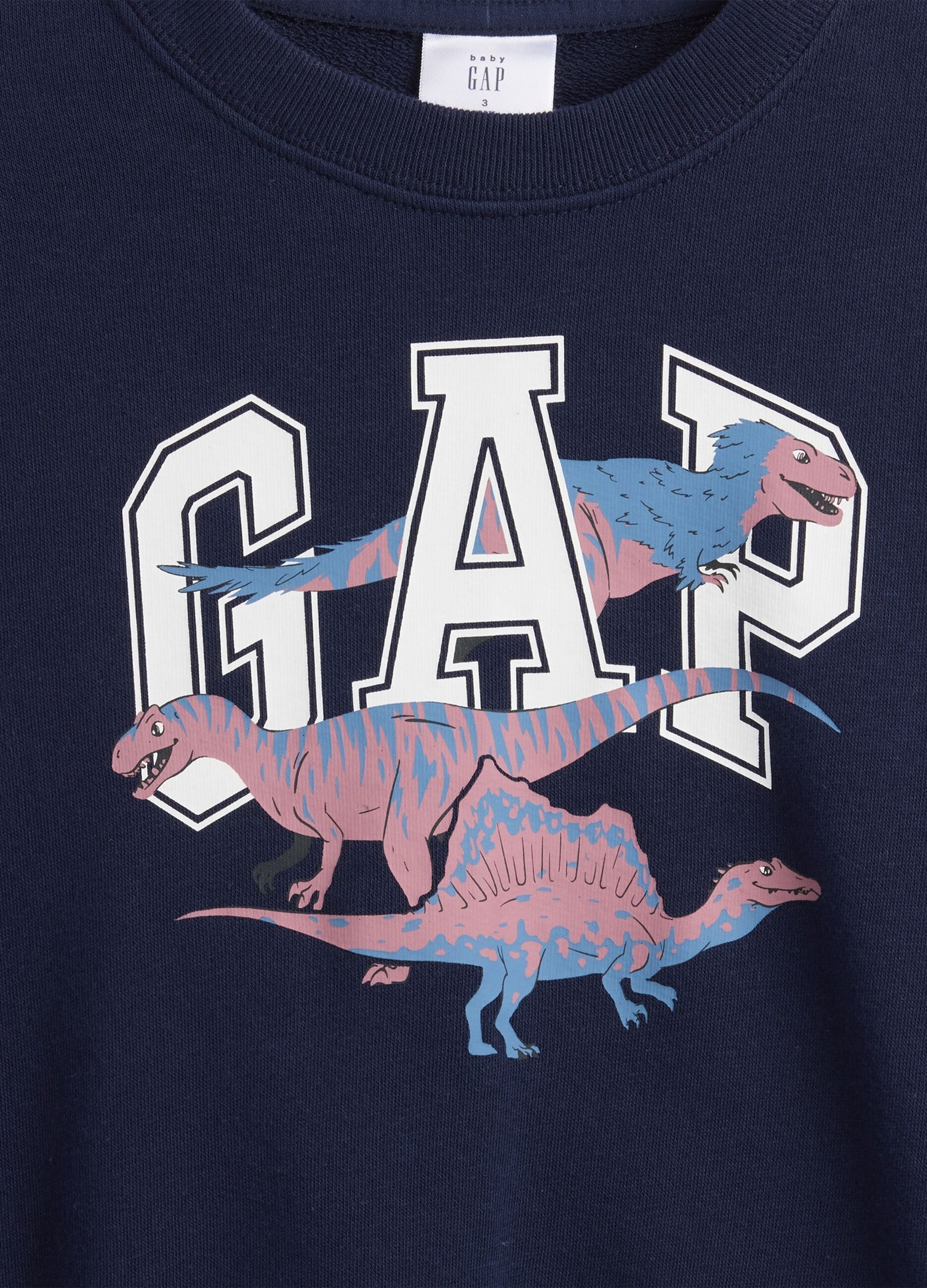Blue Jumper with Dinosaurs