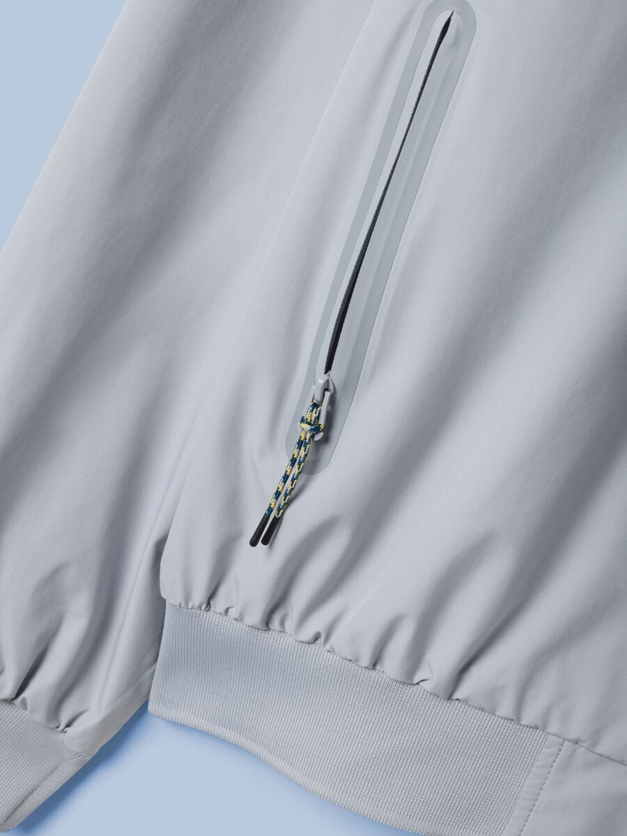 Giubbotto antivento ALTAVIA SAILING grigio con zip_7
