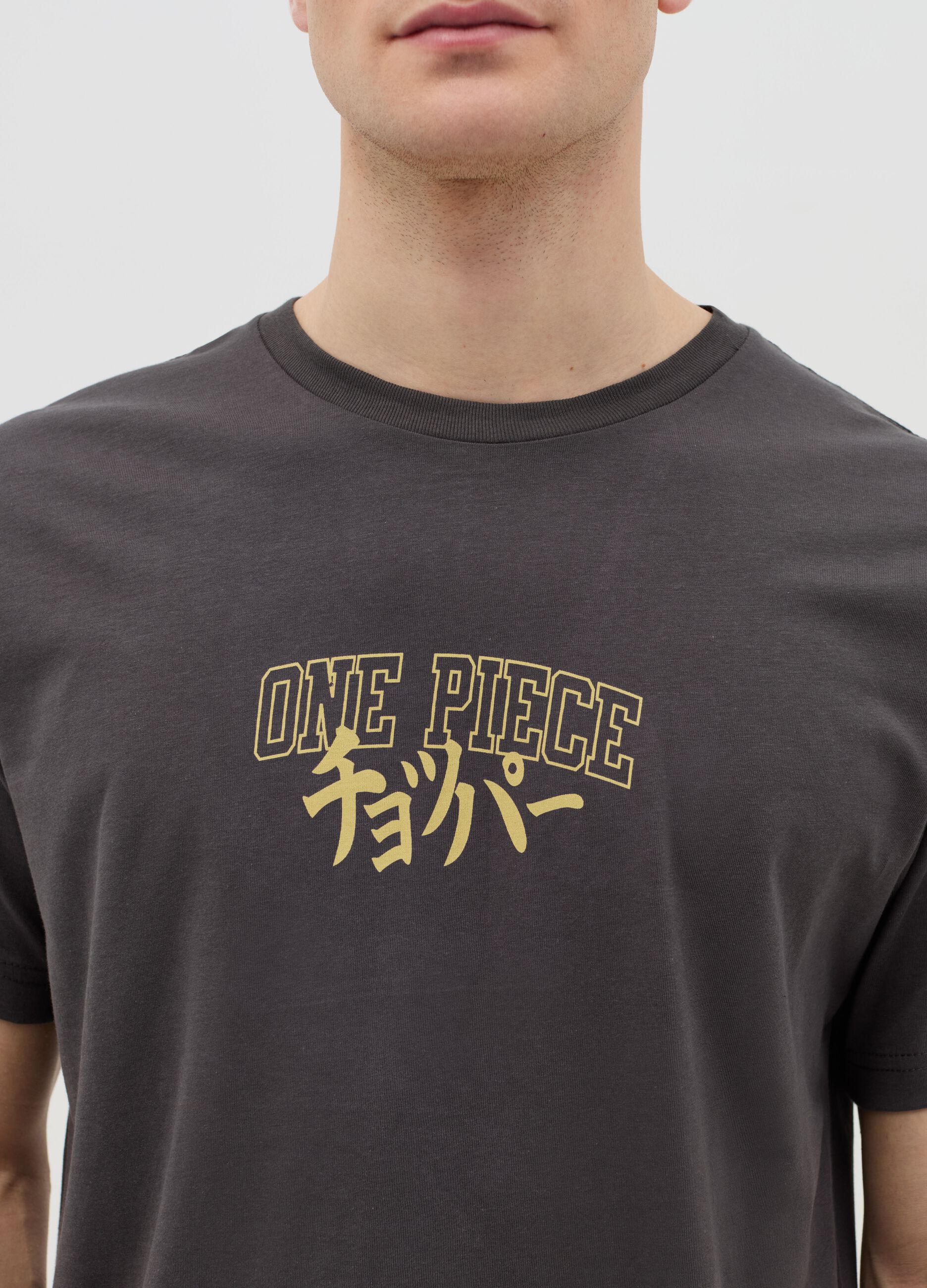 T-shirt in cotone stampa One Piece