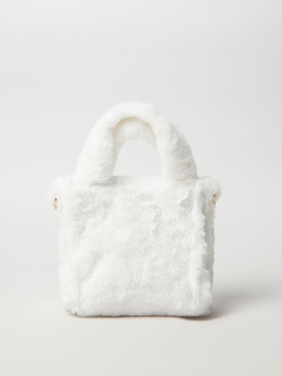 Borsetta in eco pelliccia_0
