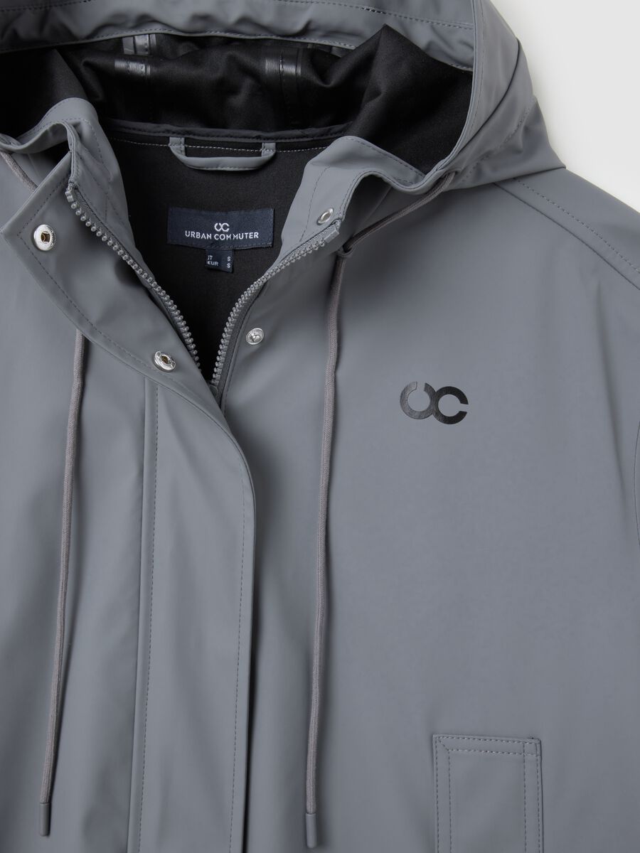 Grey Regular Fit Jacket_6