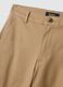 Beige Stretch Cotton Chino Trousers Regular Fit_5