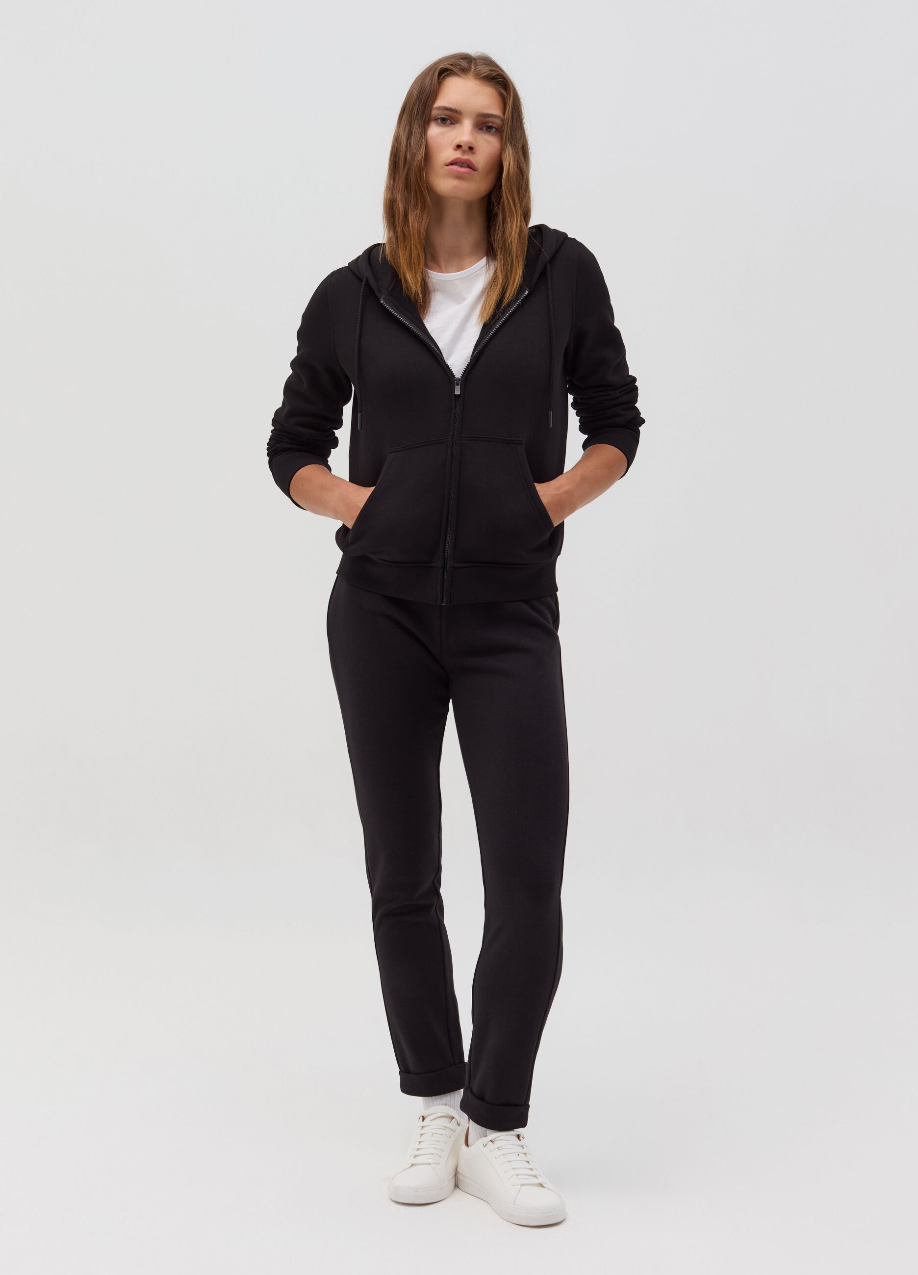 Joggers in fleece