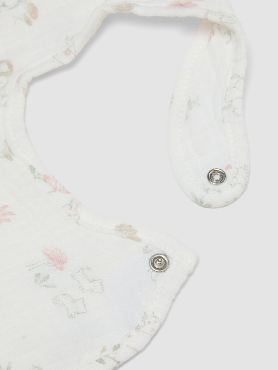 Multicolour pure cotton baby bib duo pack_2