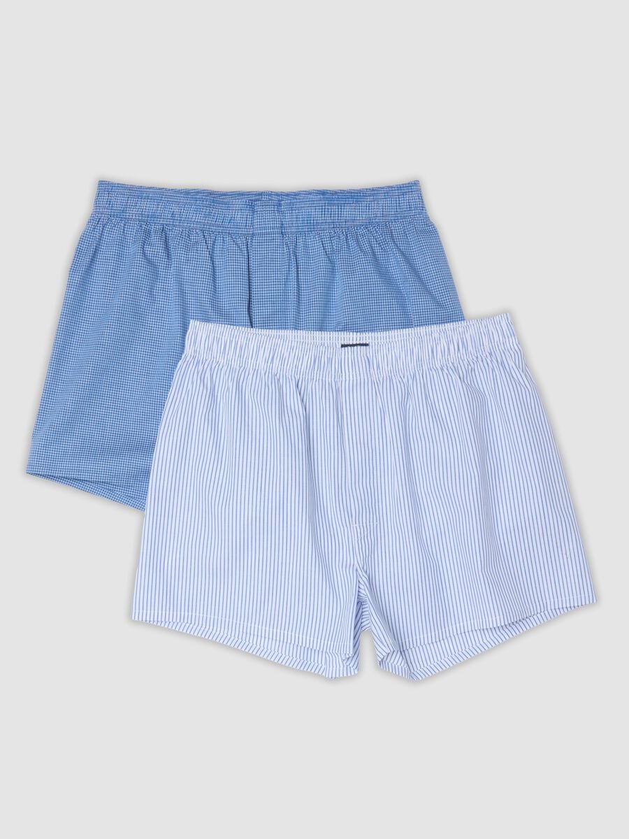 2-pack of light blue boxers in pure organic cotton_0